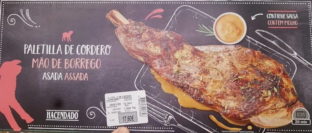 Paletilla de Cordero