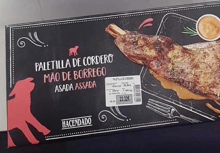 Paletilla de cordero