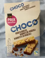 Choco barrette di muesli