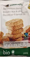 Biscuits aux 4 céréales bio
