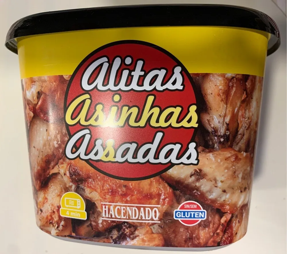 Alitas asadas