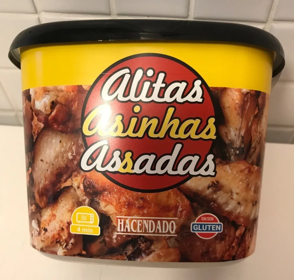 Alitas asadas