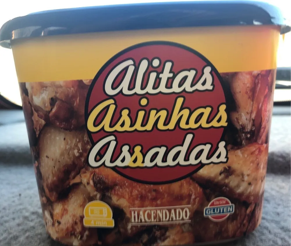 Alitas asadas