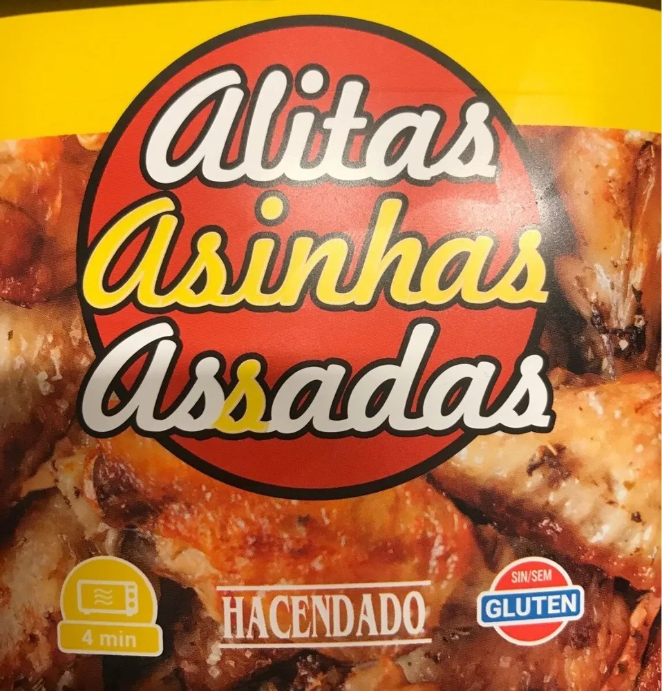 Alitas asadas