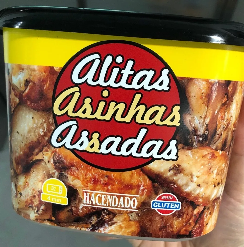Alitas asadas