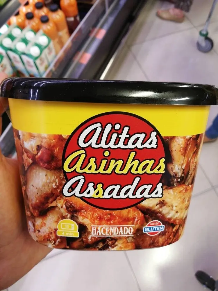 Alitas asadas