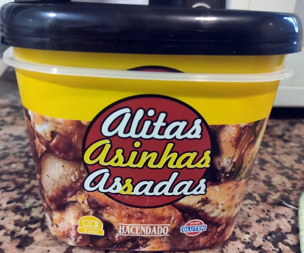 Alitas asadas