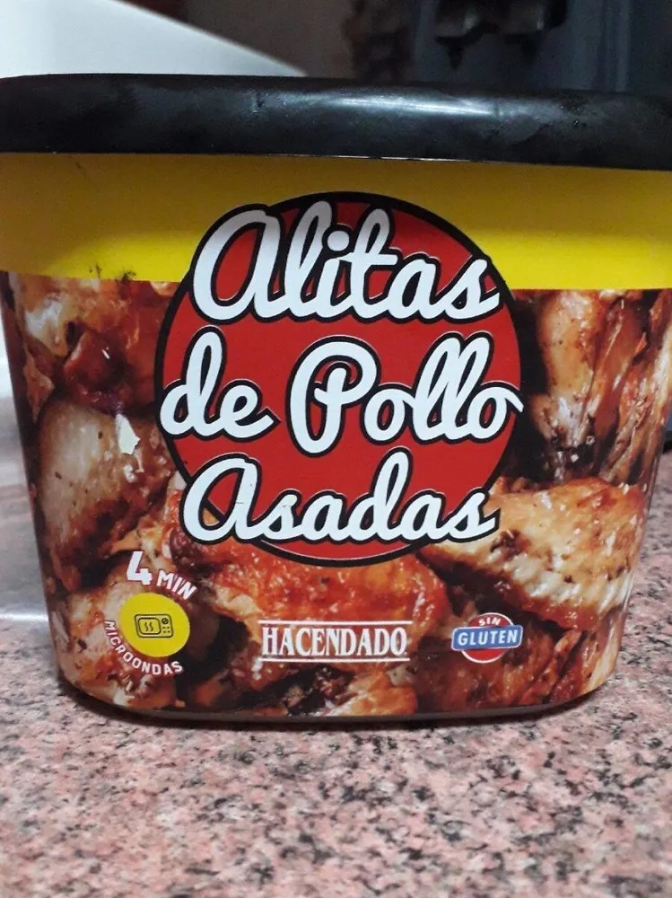 Alitas asadas
