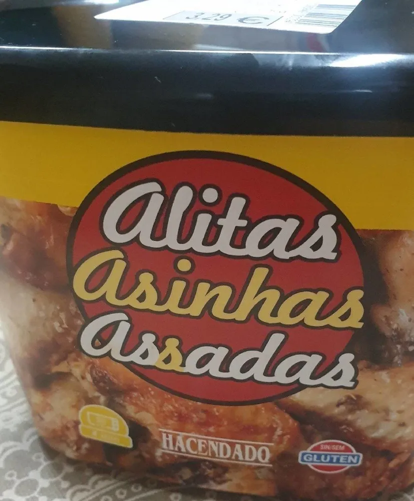 Alitas asadas