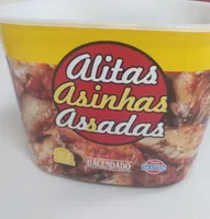 Alitas asadas