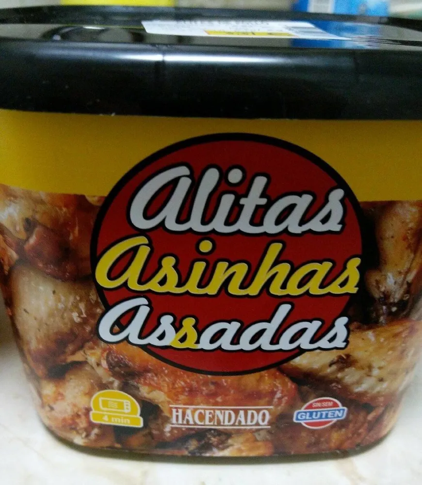 Alitas asadas