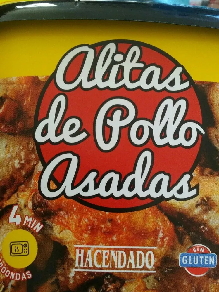 Alitas de pollo asadas
