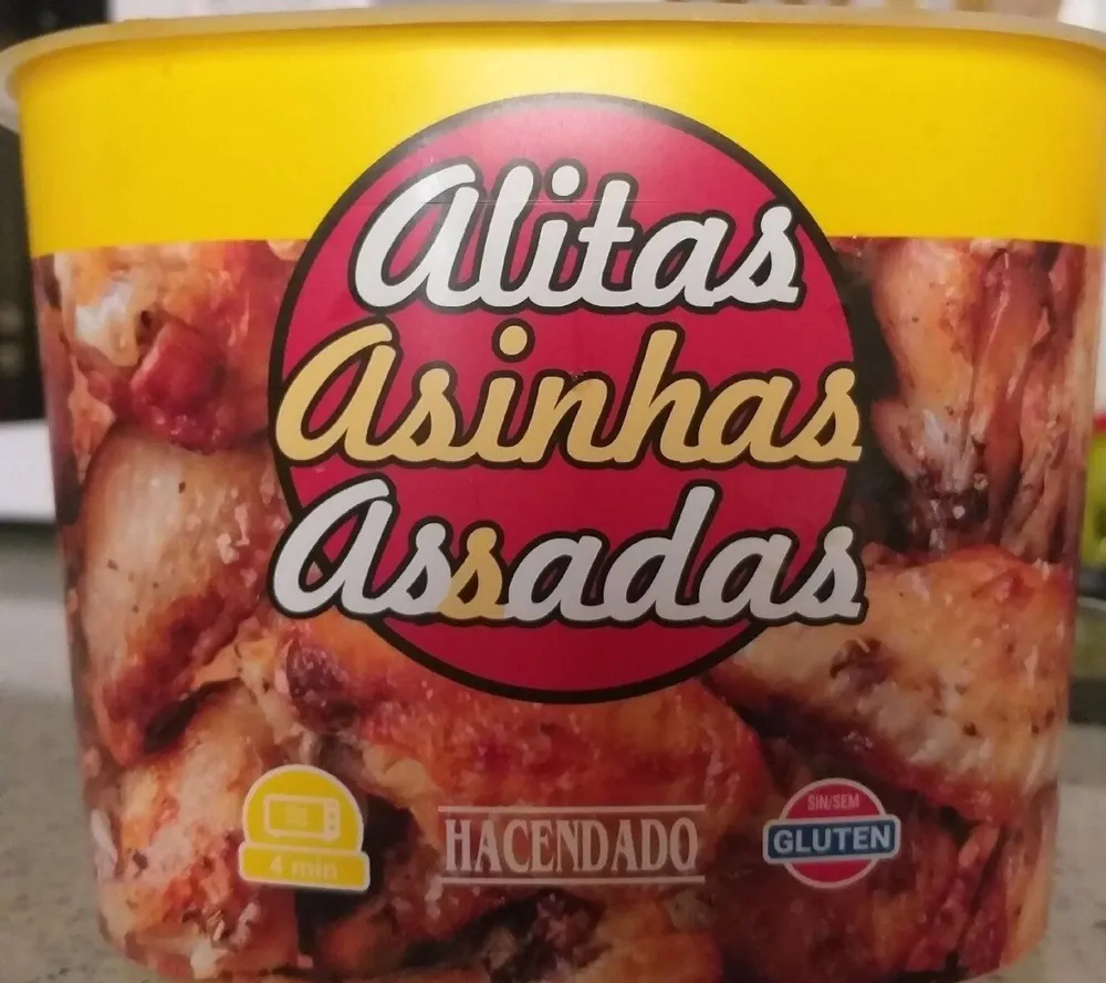 Alitas asadas