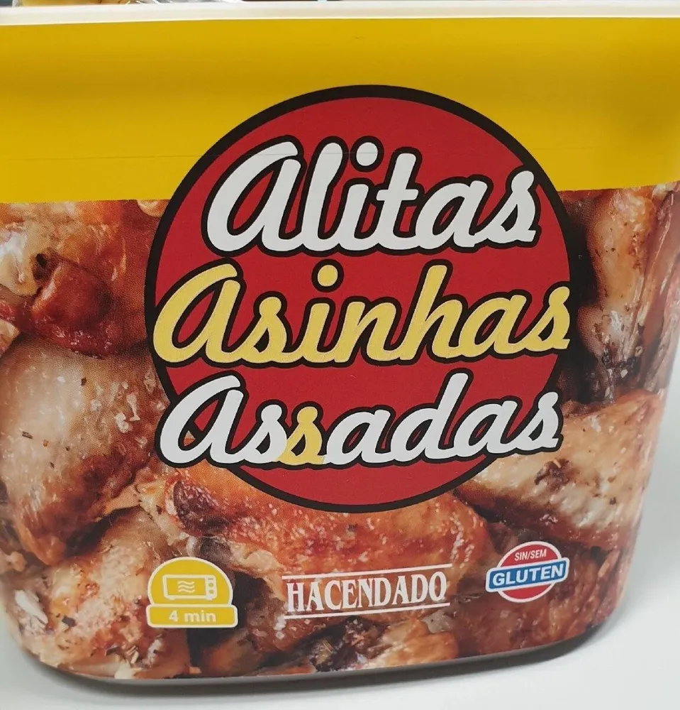 Alitas asadas