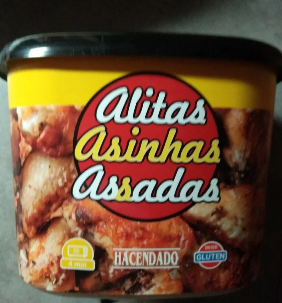 Alitas asadas