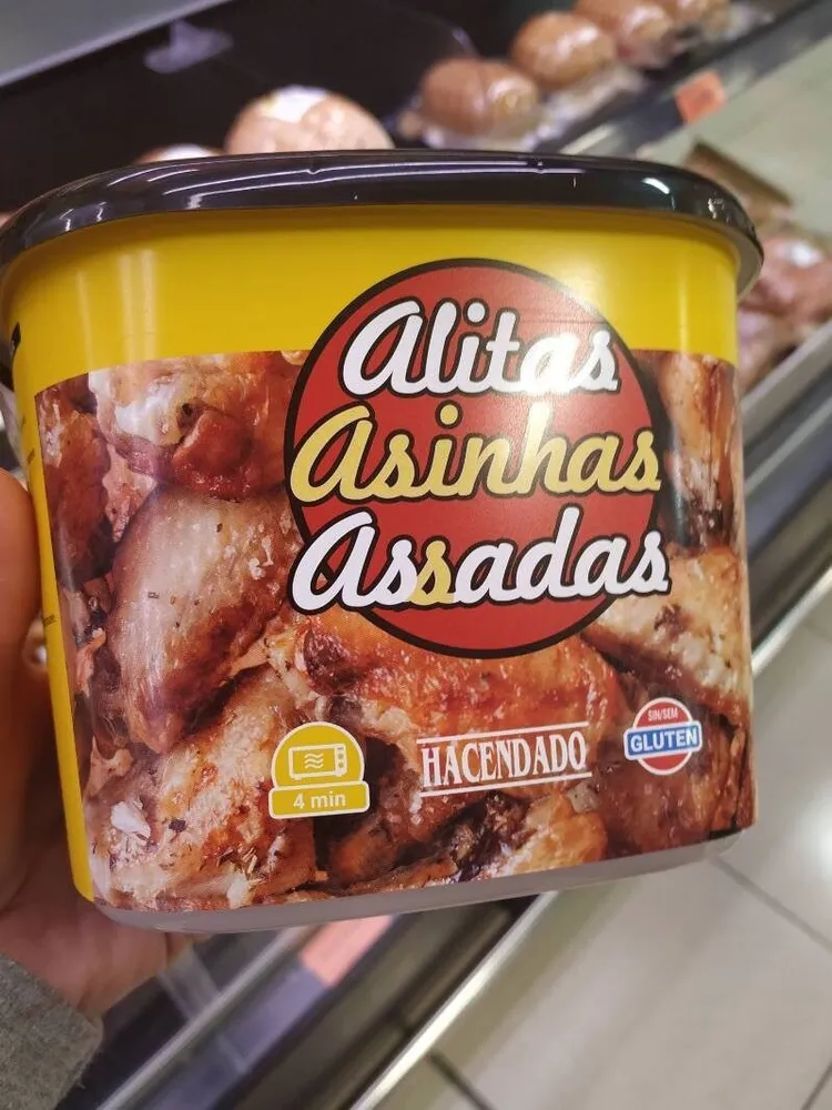 Alitas asadas