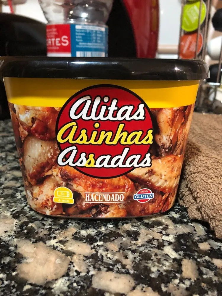 Alitas asadas