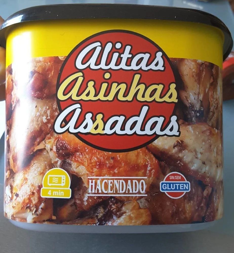 Alitas asadas