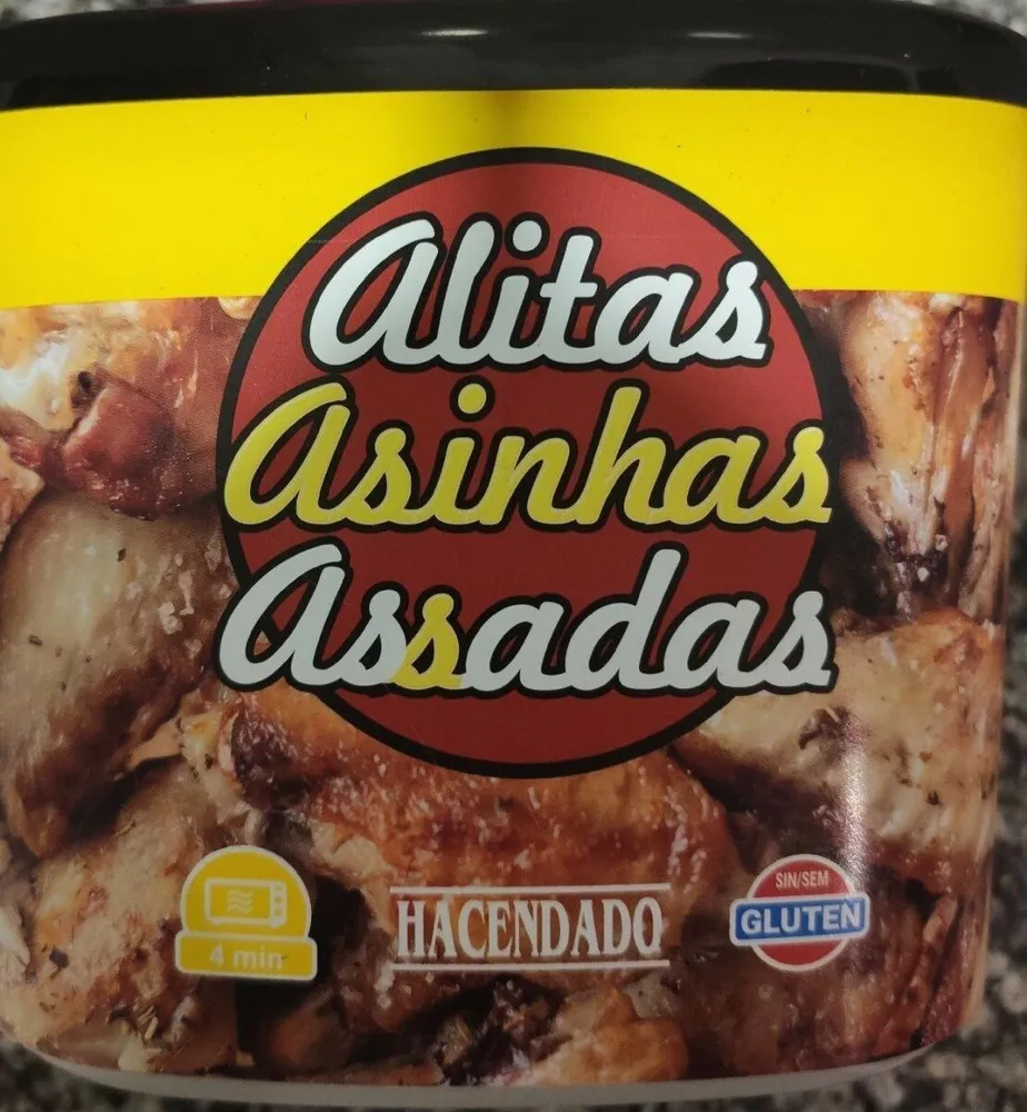 Alitas asadas