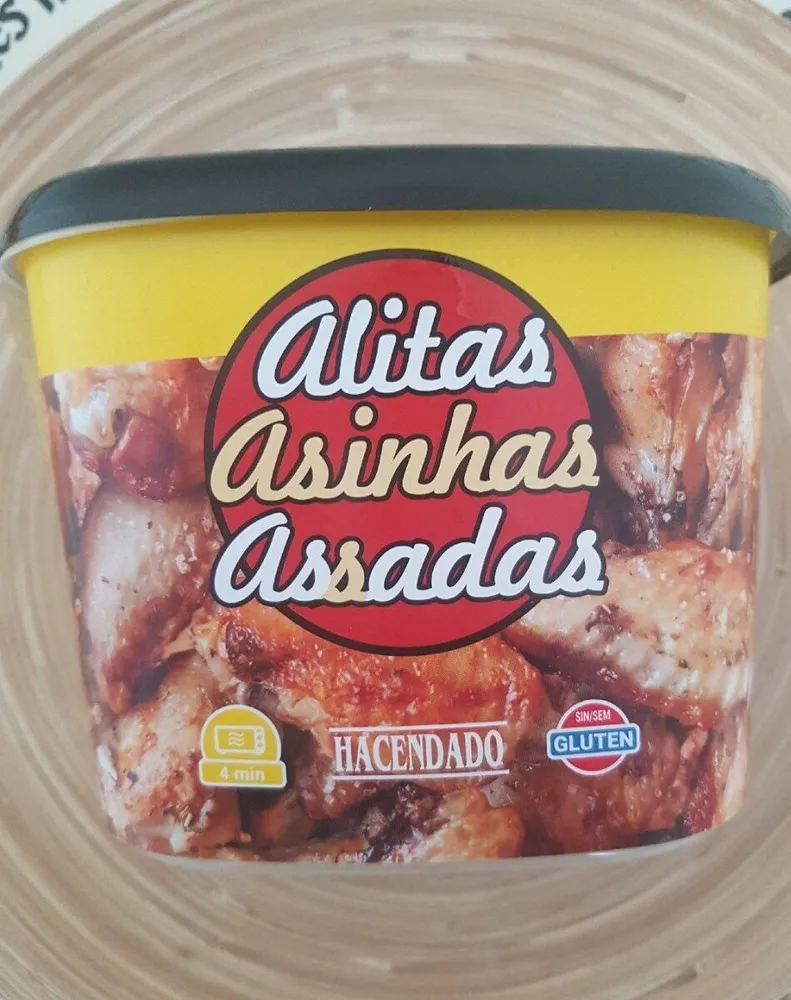 Alitas asadas
