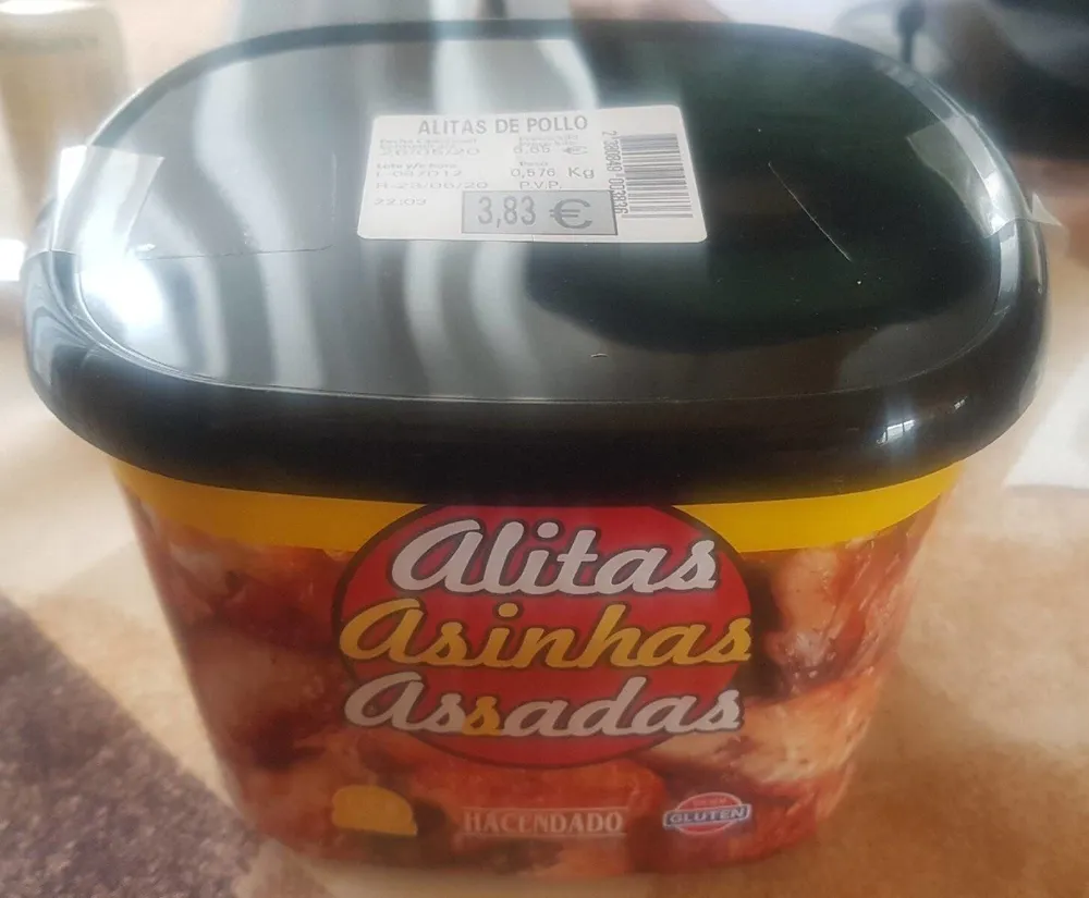 Alitas de pollo