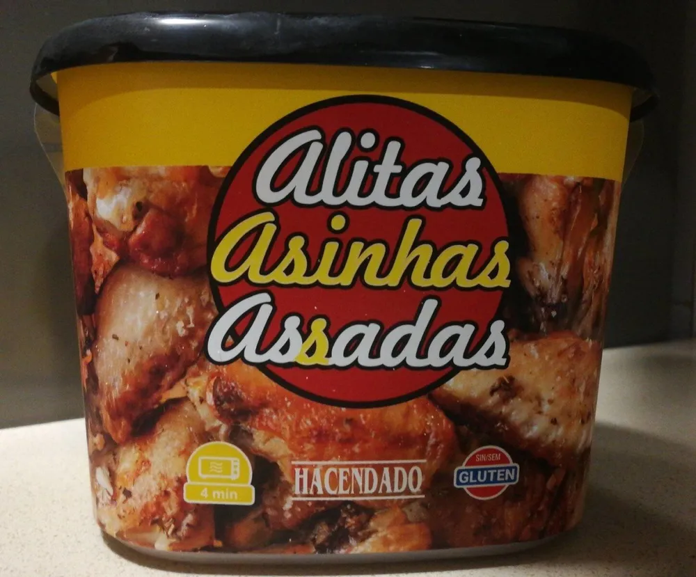 Alitas asadas
