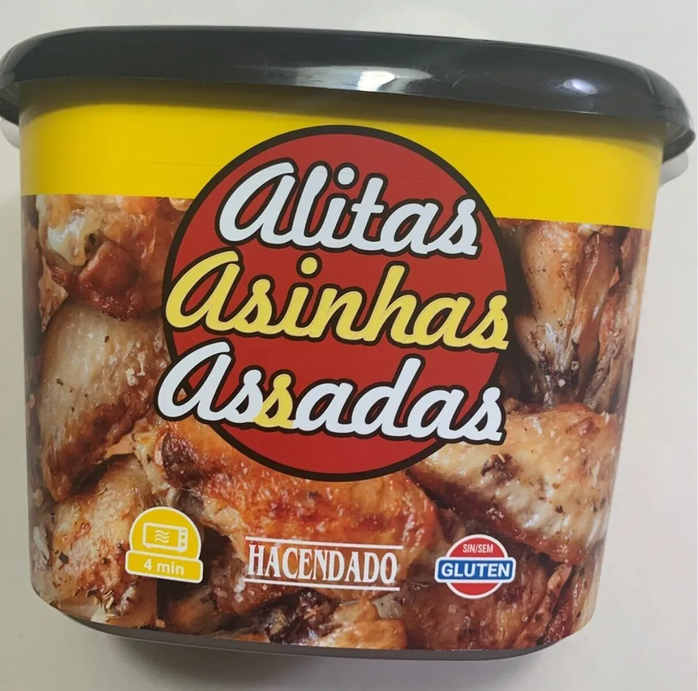 Alitas asadas