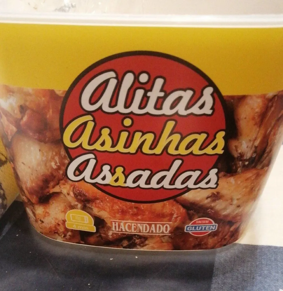 Alitas asadas