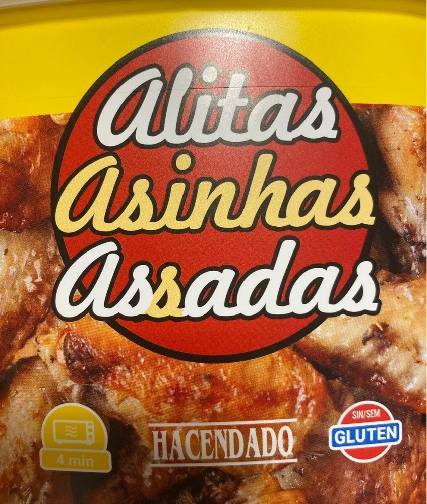 Alitas asadas