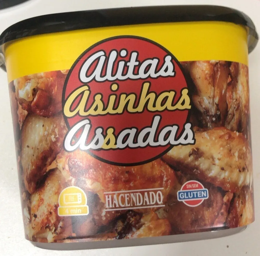 Alitas asadas