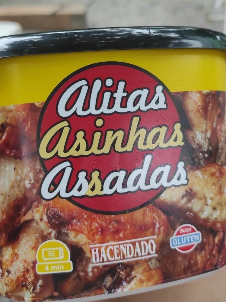 Alitas asadas