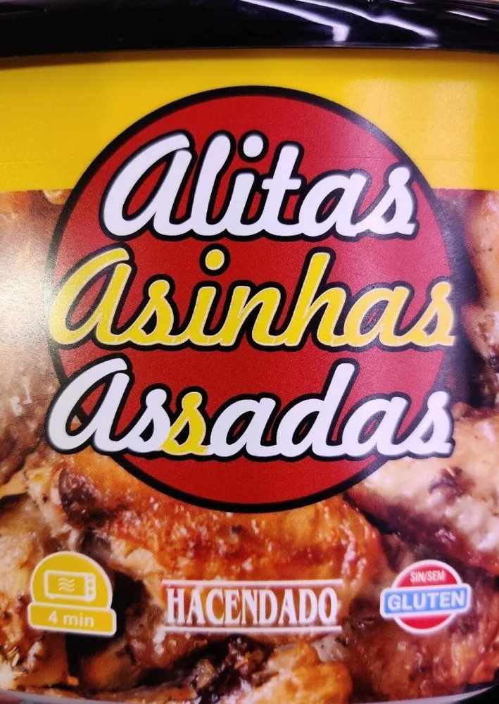 Alitas asadas
