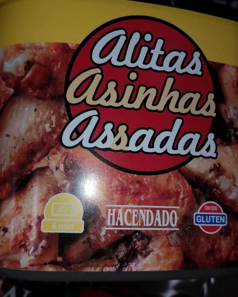 Alitas asadas