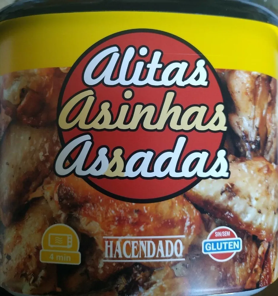 Alitas asadas