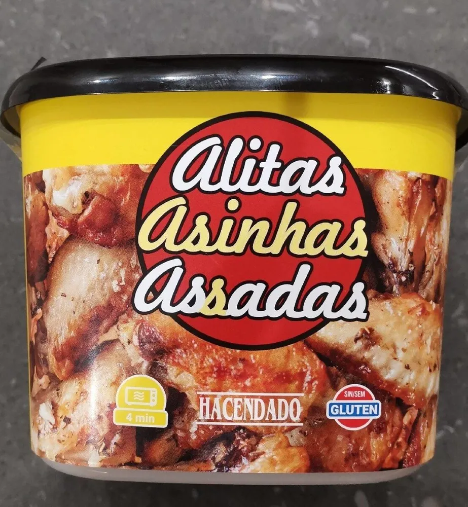 Alitas asadas