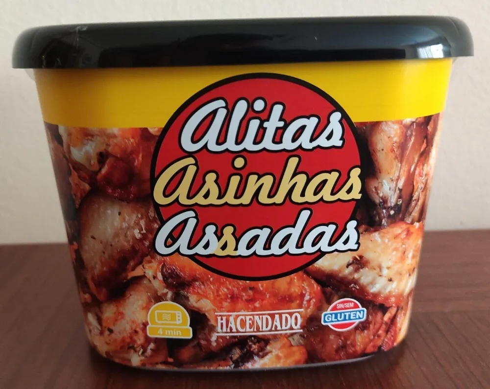 Alitas de pollo asadas