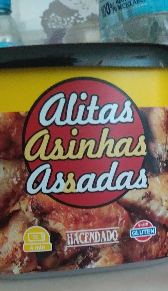 Alitas asadas