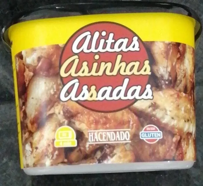 Alitas de pollo asadas