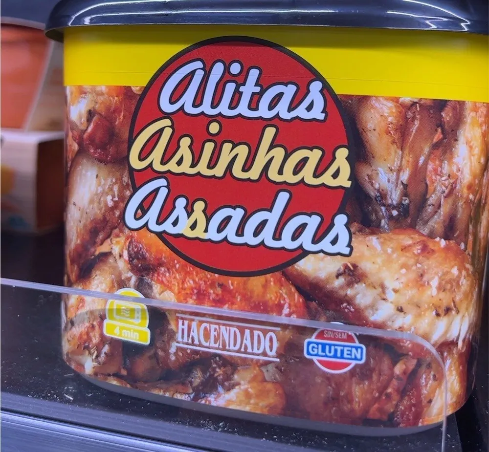 Alitas pollo asadas