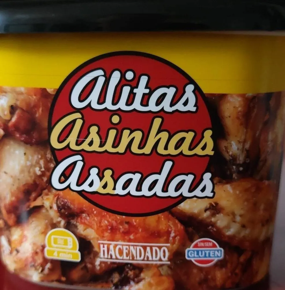 Alitas asadas