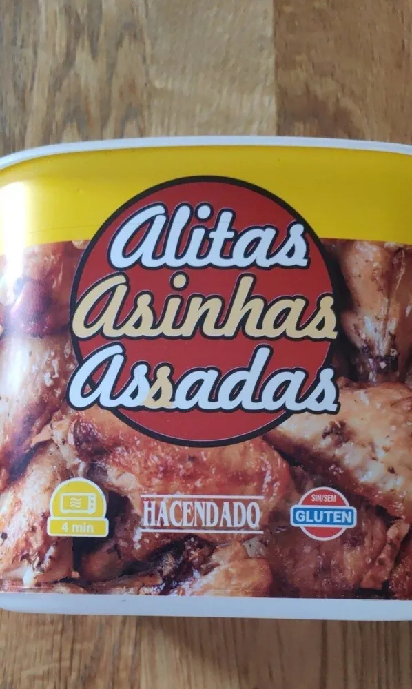 Alitas asadas