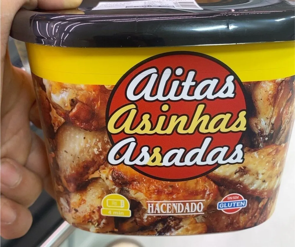 Alitas asadas
