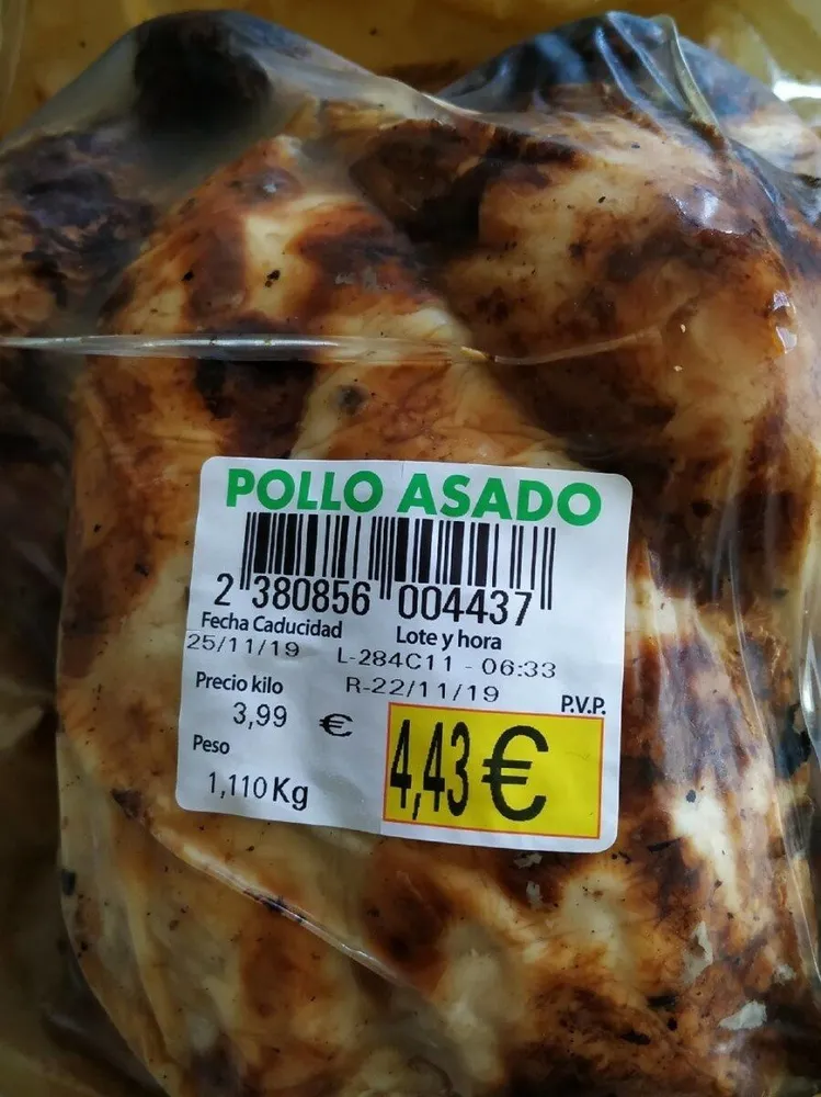 Pollo asado