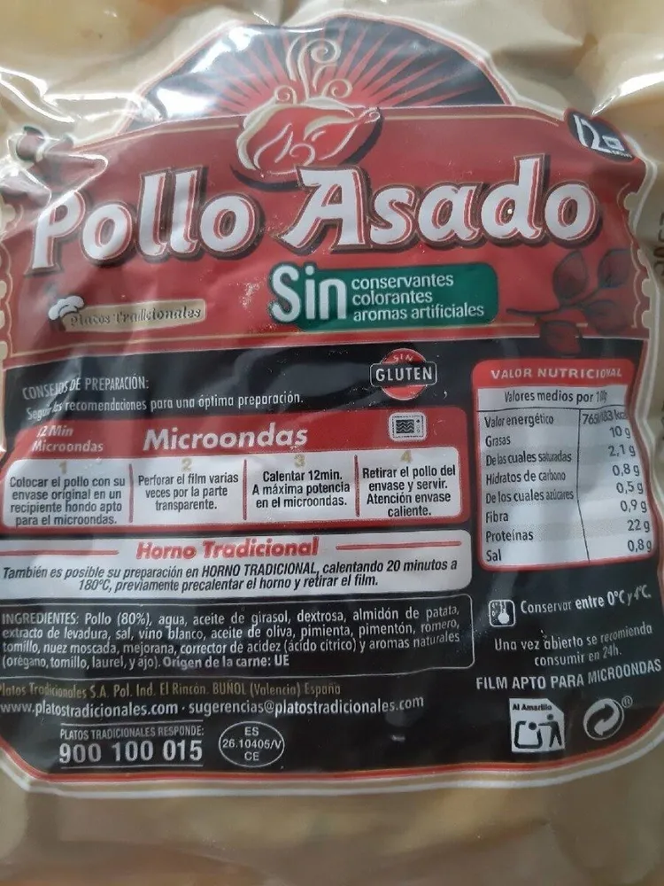 Pollo asado