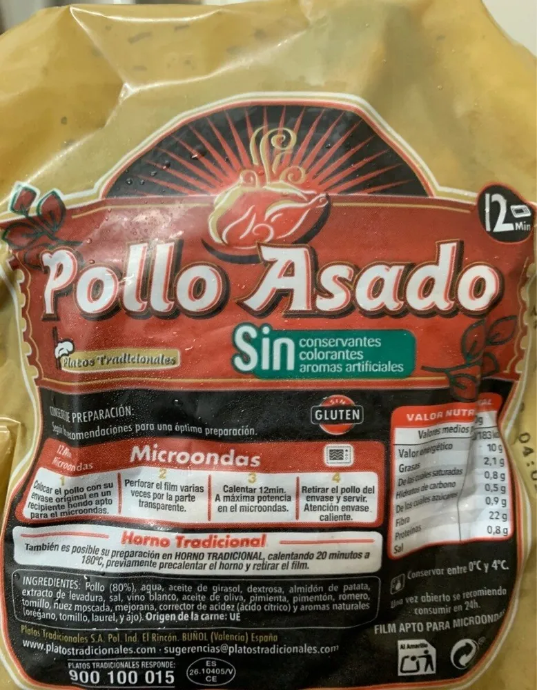 Pollo asado