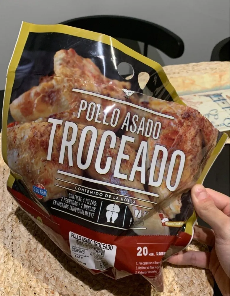 Pollo Asado Troceado
