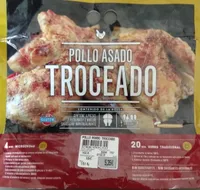 Pollo asado troceado