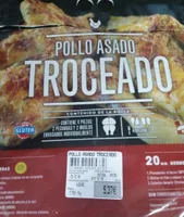 Pollo asado troceado