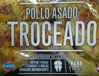 Pollo asado troceado