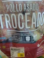 Pollo asado troceado